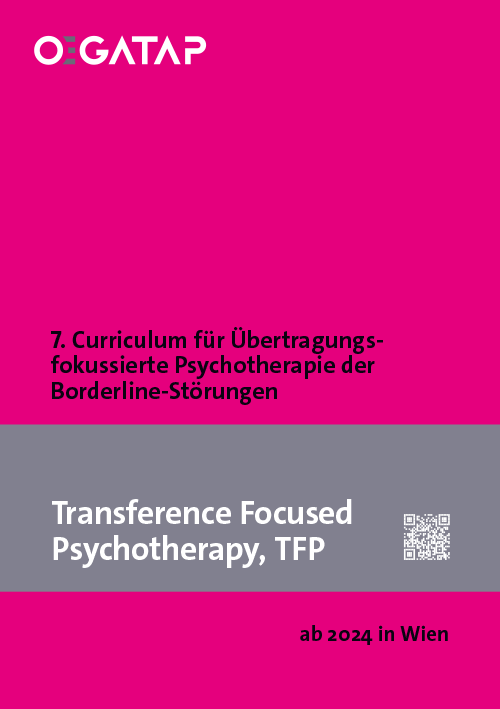 7. Curriculum für Übertragungsfokussierte Psychotherapie der Borderline-Störungen - Coverbild